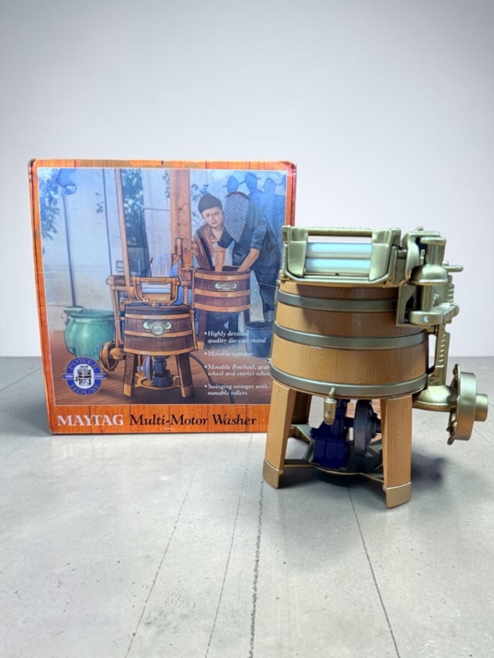 1993 THE ERTL COMPANY, INC. MAYTAG Multi-Motor Washer 1/6 Scale No. 4967